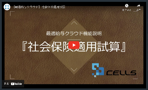 社会保険適用試算の機能説明動画